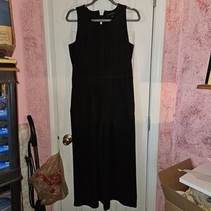 Elegant Black Sleeveless Jumpsuit